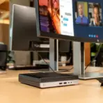 HP ProDesk 400 G5 Desktop Mini : Intel® Core™ i3-9100T | 8GB DDR4 RAM ; 256 NVMe SSD | UHD 630 Integrated Graphics | Windows 10  | Wifi , Bluetooth | 8BF13UP#ABA BLACK - USED - Image 4