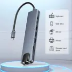 8 IN 1 TYPE-C TO HDTV+ PD/2USB/TYPE-C/SD/TF/RJ45 - Image 2
