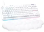 Logitech G713 TKL Mechanical Gaming Keyboard | RGB LIGHTSYNC | Blue Switches | Wired USB-C | Open Box | White - Image 2