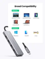 UGREEN USB C Hub 4 Ports,USB C to USB A  70336 - Image 5