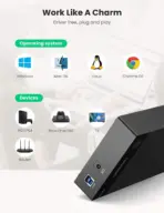 UGREEN External Enclosure for 3.5 2.5 Inch SATA USB 3.0 50422 - Image 3