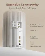 CUDY 5G SA/NSA AX3000 Wi-Fi 6 Router with Nano SIM Slot, Dual-Band AX3000, 2.6Gbps 5G Speed, Mesh & VPN Support – P2 1.0 - Image 6