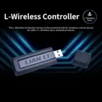 Lian Li UNI Fan TL LCD 120 Wireless - Single Pack - Controller Not Included - 2.4 GHz Wireless Control - Infinity Mirror Design - LCD Display - Controller requesd for use. - Black (12TLLCD1W1B) - Image 5