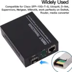 10GBase-SR SFP+ Transceiver, 850nm MMF, up to 300 Meters, Compatible with Cisco SFP-10G-SR, Meraki MA-SFP-10GB-SR, Ubiquiti UniFi UF-MM-10G, D-Link, Mikrotik, Netgear, TP-Link ... 1Pcs - Image 8