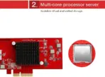 Network Card - 10GB Base-T PCI-e - Marvell AQtion AQC107 Controller, 2.5G / 5G / 10G, Ethernet Adapter, NIC, 10GB RJ45 Port, Support Windows/WindowsServer/Linux/VMwar - Image 4