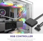 NZXT F120 RGB Core Triple Pack White - Image 2