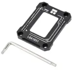 Thermal Grizzly LGA1851 BCF Frame – CNC Aluminum Bending Corrector for Intel 15th Gen Ultra 200S CPUs, Prevents Warping, Easy Install, Heat-Optimized, Black Finish - Image 3