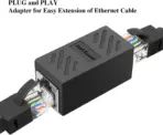 RJ 45 Ethernet in-Line Coupler FEMALE to FEMALE  for Cat7/ Cat6/ Cat5/ Cat5e
