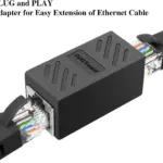 RJ 45 Ethernet in-Line Coupler FEMALE to FEMALE  for Cat7/ Cat6/ Cat5/ Cat5e