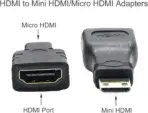3-in-1 High Speed HDMI to Mini/Micro HDMI Gold-Plated Adapter Converter 1.5 meters Cable Kit Compatible with HDTV/Tablet/PC/Computer/Xbox 360/PS4/PS3/1080P Mobile Camera/DV Home Theater  - Image 7