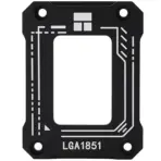 Thermal Grizzly LGA1851 BCF Frame – CNC Aluminum Bending Corrector for Intel 15th Gen Ultra 200S CPUs, Prevents Warping, Easy Install, Heat-Optimized, Black Finish - Image 2