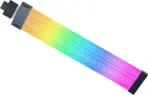 Lian Li Strimer ERA Wireless RGB 16-12 Black – 16-Pin GPU Extension Cable with 2.4GHz Wireless Control, L-Connect 3, NVIDIA RTX 40/50 Series Ready - Image 2