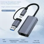 USB 3.0 / Type-C Gigabit Ethernet Adapter OTG USB C RJ45 Network Card Network Extension Cable Splitter - Image 5