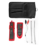 Network Cable Tester & Wire Tracker Tool for RJ45/RJ11, LAN & Telephone Line Finder, Continuity & DC Test, LED Flashlight, Earphone Support - Image 3