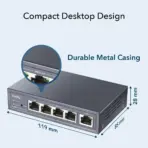 Cudy Gigabit Multi-WAN VPN Router, Up to 4 Gigabit WAN Ports, SMB Router, Load Balance, Lightning Protection, PPTP L2TP WireGuard OpenVPN IPsec VPN Router | R700 | NO WARRANTY - Image 5