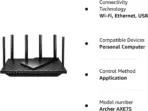 TP-Link AXE5400 Tri-Band WiFi 6E Router (Archer AXE75)- Gigabit Wireless Internet Router, ax Router for Gaming, VPN Router, OneMesh, WPA3 - Image 2