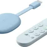 Chromecast with Google TV - Streaming 4K HDR - Sky - BLUE COLOR | OPEN BOX