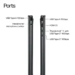 HP OmniBook X Flip AI PC Intel® Core™ Ultra 7 256 Intel® AI Boost (47 NPU TOPS) | 16GB DDR5x RAM ; 1TB NVMe SSD | Intel® Arc™ | 16 inch 2K IPS TouchScreen Display | Backlit Keyboard | Windows 11 |  16-as0023dx Eclipse Gray - Image 10