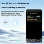 D21 Voice Translator With 4.0 Inch HD Touch Screen, Supports 142 Languages Online, 19 Languages Offline, Photo Translation, Real-Time Transcription, Simultaneous Interpretation - Image 3
