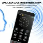 D21 Voice Translator With 4.0 Inch HD Touch Screen, Supports 142 Languages Online, 19 Languages Offline, Photo Translation, Real-Time Transcription, Simultaneous Interpretation - Image 7