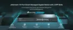 TP LINK JETSTREAM 16-PORT MANAGED GIGABIT SMART SWITCH WITH 2 SFP SLOTS - Image 2
