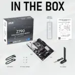ASUS Z790 MAX GAMING WIFI7 ATX Motherboard, LGA1700, 4 x DIMM DDR5 7200MHz OC, PCIe 5.0 x16, 3× M.2 Gen4, WiFi 7, USB 20Gbps Type-C, HDMI 2.1, Intel 14th/13th/12th Gen - Image 6