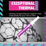 Cooler Master CryoFuze Ultra-High Performance Thermal Paste, Nanoparticles, CPU/GPU Conductivity W/m.k= 14m, Non Corrosive, Temp -50°C up to 250°C for CPU and GPU Coolers..