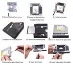 SATA 2nd 2.5-inch Hard Drive Caddy for 12.7mm Universal CD/DVD-ROM - Image 3