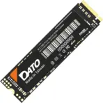 DATO DP700 512GB NVMe SSD | PCIe Gen3x4 | 2500MB/s Read, 1700MB/s Write | M.2 2280 | Low Power, High Speed | Laptop & Desktop Compatible | Black - Image 2