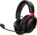 HyperX Cloud III Wireless – Gaming Headset for PC, PS5, PS4, up to 120-hour Battery, 2.4GHz Wireless, DTS Spatial Audio, 53mm Angled Drivers, Memory Foam, Durable Frame, 10mm Microphone, Black/Red - Image 7