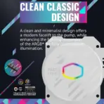 Cooler Master MasterLiquid 240L Core White ARGB - Image 3