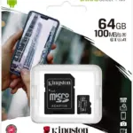 KINGSTON MICRO SD CARD 64GB 100MB/S