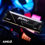 Kingston Fury Beast RGB RAM 8GB 3600MT/s DDR4 CL17 DIMM Computer Memory KF436C17BB2A/8 - Image 3