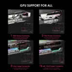 MSI MPG A1000G PCIE 5 & ATX 3.0 80+GOLD PSU - Image 3