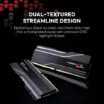 G.SKILL Trident Z5 Neo RGB Series (AMD Expo & Intel XMP 3.0) DDR5 RAM Kit 64GB (2x32GB) 6000MT/s (PC5 48000) CL36-36-36-96 1.35V Desktop Computer Memory U-DIMM - Matte Black (F5-6000J3636F32GX2-TZ5NR) - Image 3