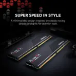G.SKILL Flare X5 DDR5-5600 64GB RAM Kit (2x 32GB) AMD EXPO Series CL36 1.25V Desktop Computer Memory UDIMM ; AMD &  Intel Compatible  - Matte Black ~ F5-5600J3636D32GX2-FX5 - Image 4
