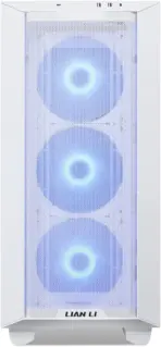 LIAN LI LANCOOL III 3R-X White E-ATX Mid Tower, 4×140mm ARGB Fans, Mesh Panels, Hinged Glass, 12-Drive Support, 420mm Radiator, USB-C, Advanced Cable Management - Image 3