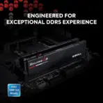 G.SKILL Ripjaws S5 Series DDR5 RAM 64GB (2x32GB) 6000MT/s CL36 1.35V Intel XMP 3.0 Desktop Computer Memory UDIMM - Matte Black (F5-6000J3636F32GX2-RS5K) - Image 2