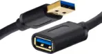 USB 3.0 Extension Cable 1.5 meters , USB 3.0 High Speed Extender Cord Type A Male to A Female for Playstation, Xbox, USB Flash Drive, Hard Drive, Card Reader,Scanner,Printer,Keyboard - Image 7