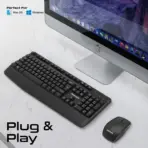 PROMATE PROCOMBO-14 ERGONOMIC WIRELESS BLACK COMBO - Image 9