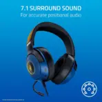Razer Kraken V3 X Wired USB Gaming Headset: 285g Lightweight Build - Triforce 40mm Drivers - HyperClear Cardioid Mic - 7.1 Surround Sound - Chroma RGB Lighting - Fortnite Edition - Image 8