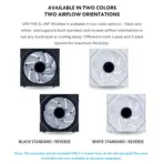 Lian Li UNI Fan SL-Infinity Wireless 120 - Triple Pack (Reverse Blade) - 2.4 GHz Wireless Signal ARGB Fan Control - Double Infinity Mirror - Low Noise - Controller Included - Black - Image 2