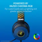 Razer Kraken V3 X Wired USB Gaming Headset: 285g Lightweight Build - Triforce 40mm Drivers - HyperClear Cardioid Mic - 7.1 Surround Sound - Chroma RGB Lighting - Fortnite Edition - Image 3