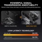 AsiaHorse PCIe 4.0 Soft Cable 90° 20cm White – High-Speed GPU Extension, Gold-Pin Conductivity, Pure Copper Core, Durable Protector, Full PCIe 4.0/3.0 Support - Image 2