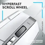 Logitech G502 X Wired Gaming Mouse - LIGHTFORCE hybrid optical-mechanical primary switches, HERO 25K gaming sensor, compatible with PC - macOS/Windows - White - Image 6