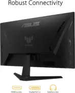 ASUS TUF Gaming VG249QM1A 23.8” FHD Fast IPS Gaming Monitor with 270Hz Overclockable Refresh Rate, 1ms Response Time, FreeSync Premium, G-Sync Compatibility & ELMB Technology | BLACK  - Image 6