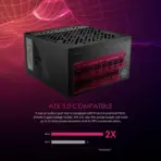 MSI MPG A1000G PCIE 5 & ATX 3.0 80+GOLD PSU - Image 9
