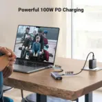 UGREEN Revodok 6 in 1 USB C Hub Gigabit Ethernet Adapter with 4K HDMI, 100W PD Charging, USB A Data Ports Compatible with Mac M1, M2, M3, iPad, iPhone 16 Pro/Pro Max, Steam Deck - Image 5