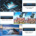 4K HDMI Video Capture Card for Streaming, Gaming, Live Broadcasting - Plug and Play Audio Capture Adapter HDMI to USB 2.0 - Image 7