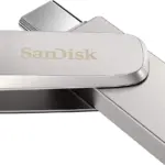 SanDisk Ultra Dual Drive Luxe USB Type-C 64GB Flash Drive and  and USB Type-A 3.1connector – High Speed 400MB/s for Smartphones, Tablets, and Computers